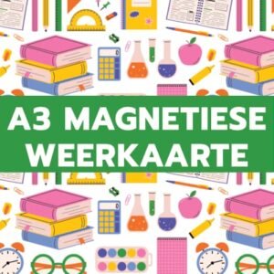 A3 MAGNETIESE WEERKAARTE
